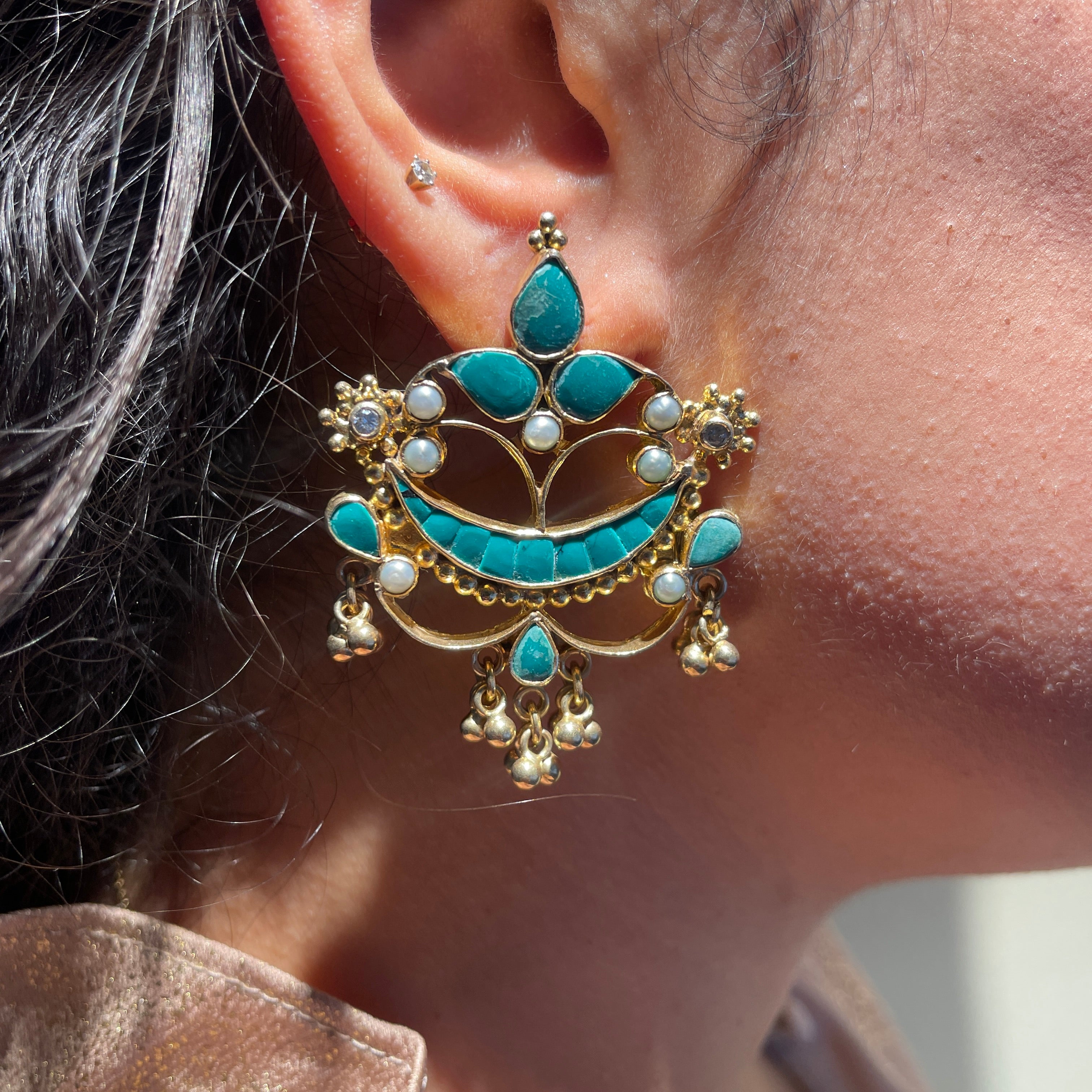Turquoise Neela Balis