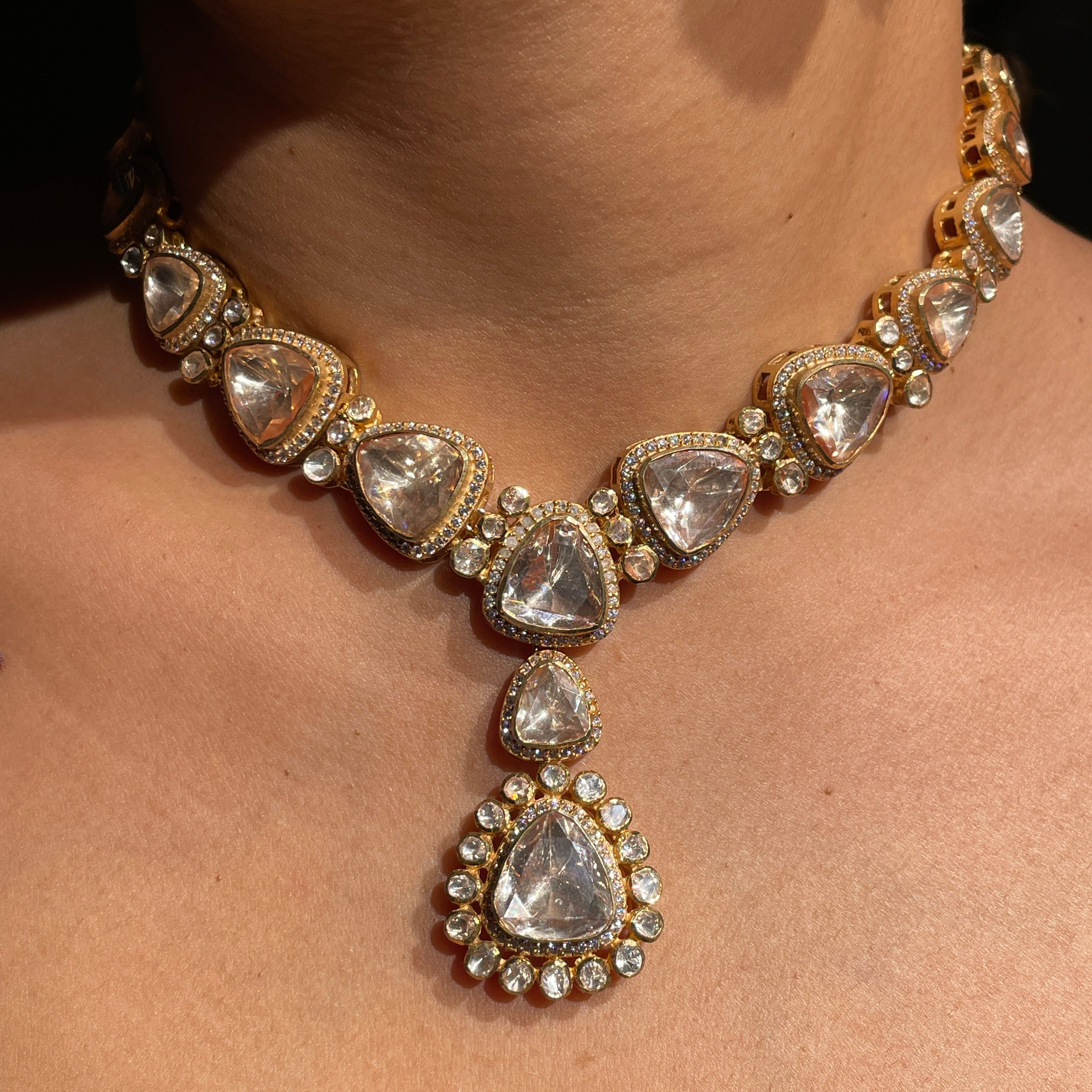 Regal Grande Moissanite Necklace