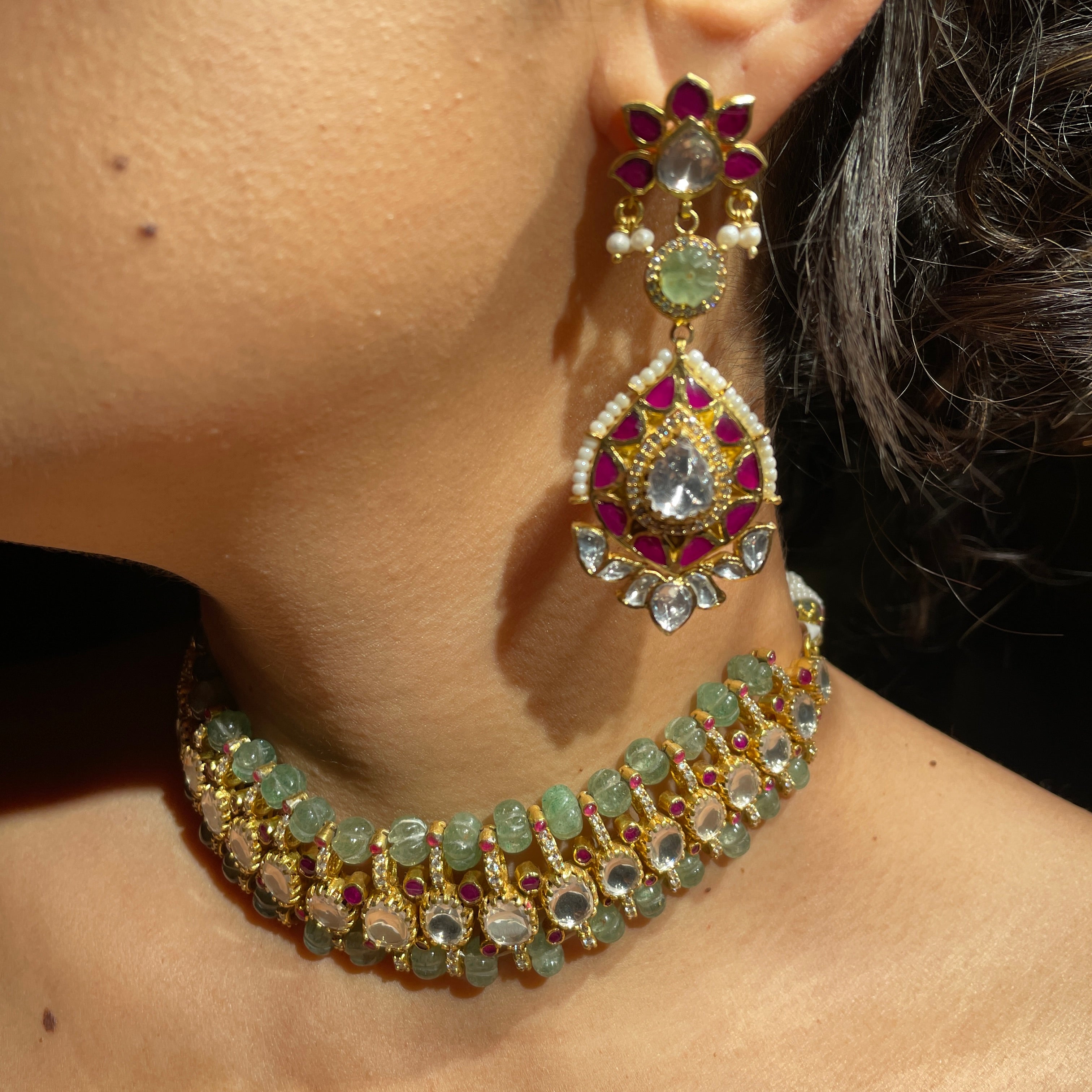 Pahal Aventurine Choker