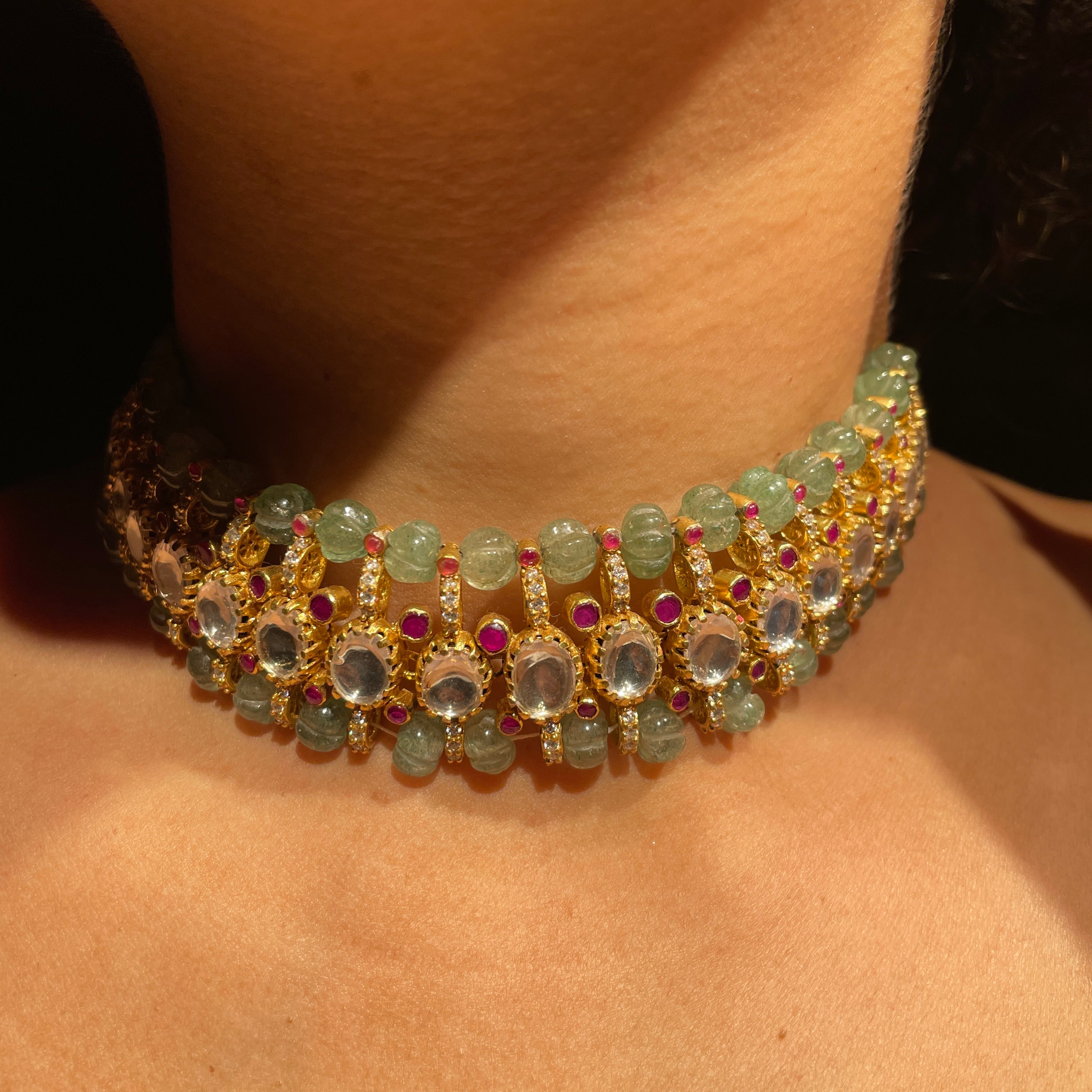 Pahal Aventurine Choker