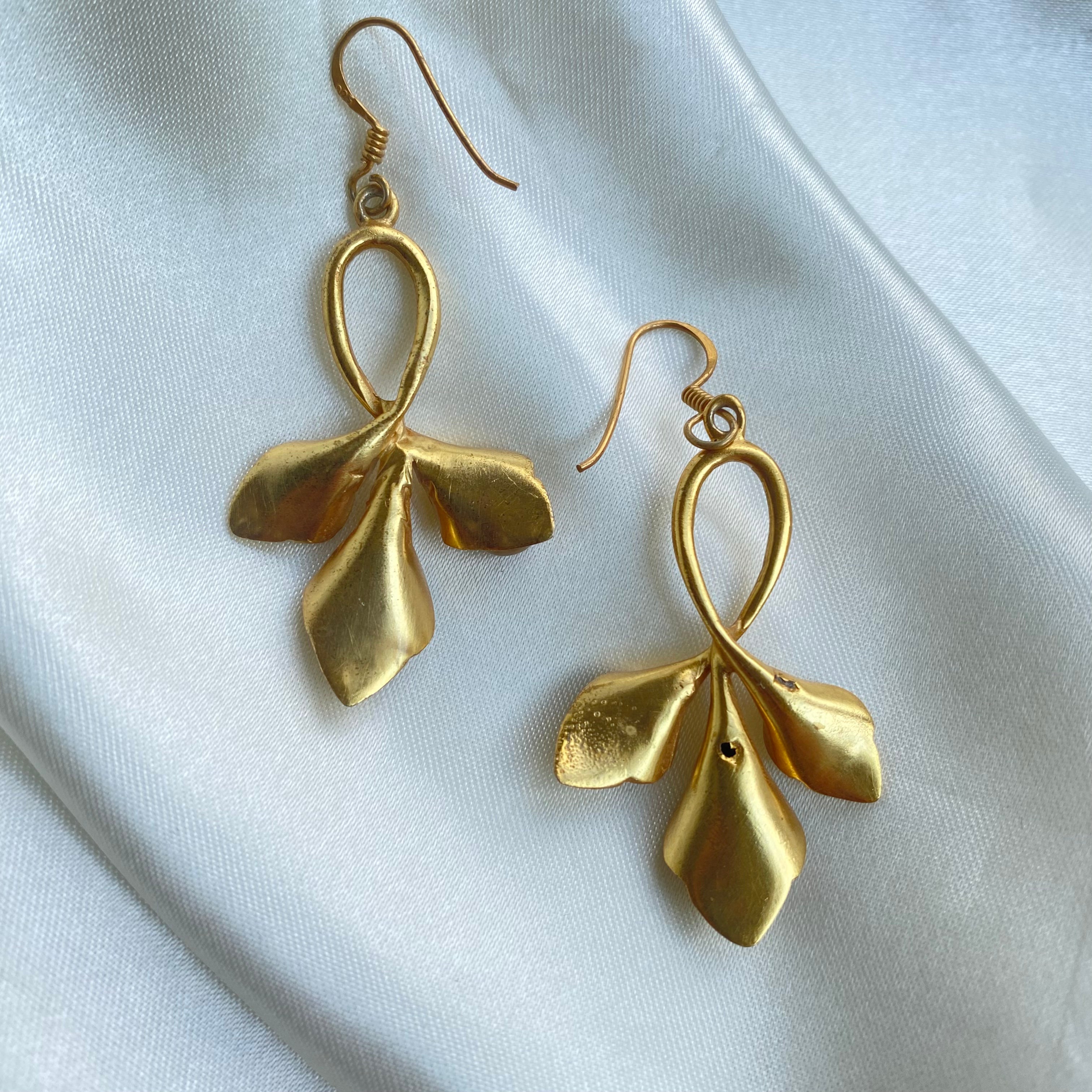 Twisted Petal Earrings
