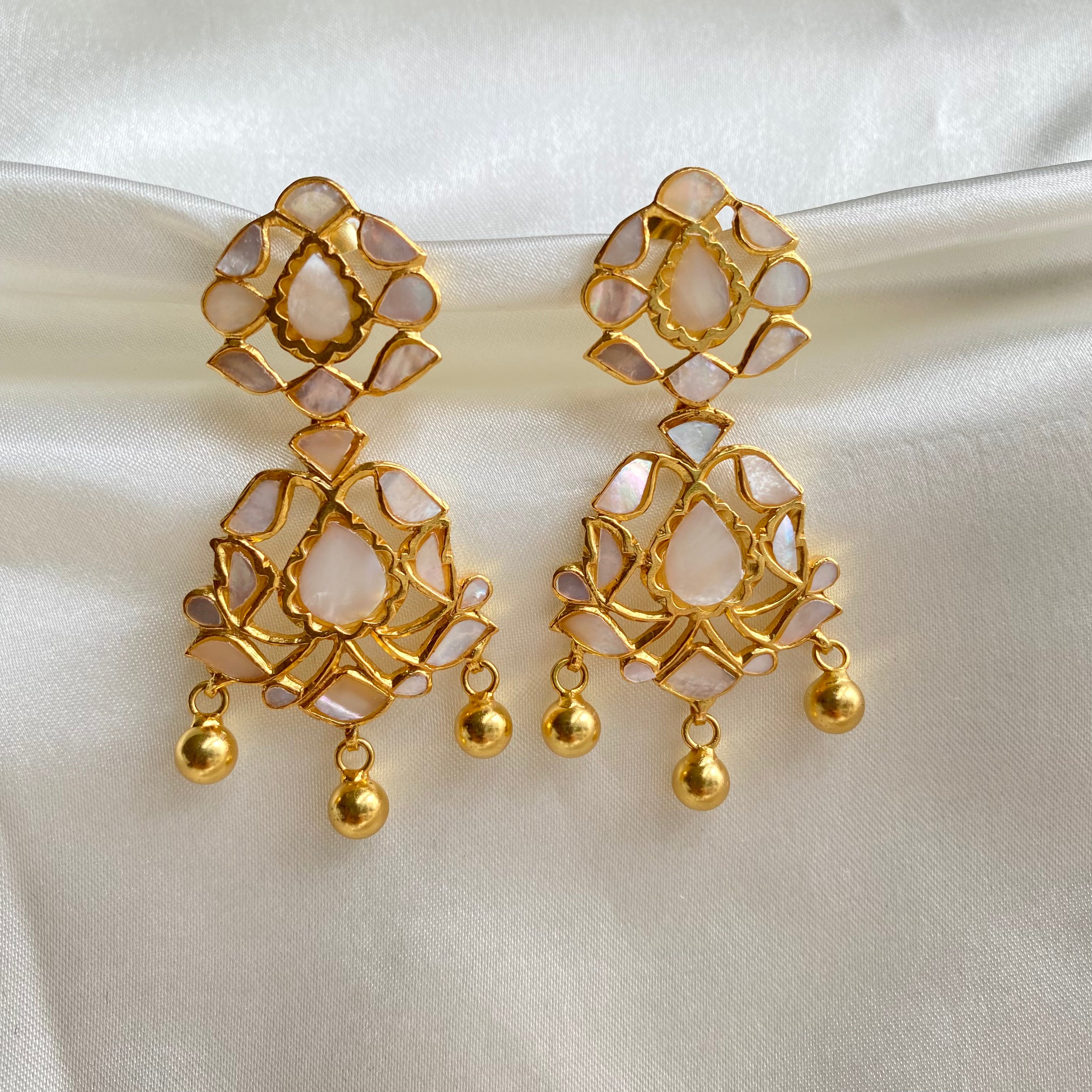 MOP Hanging Earrings