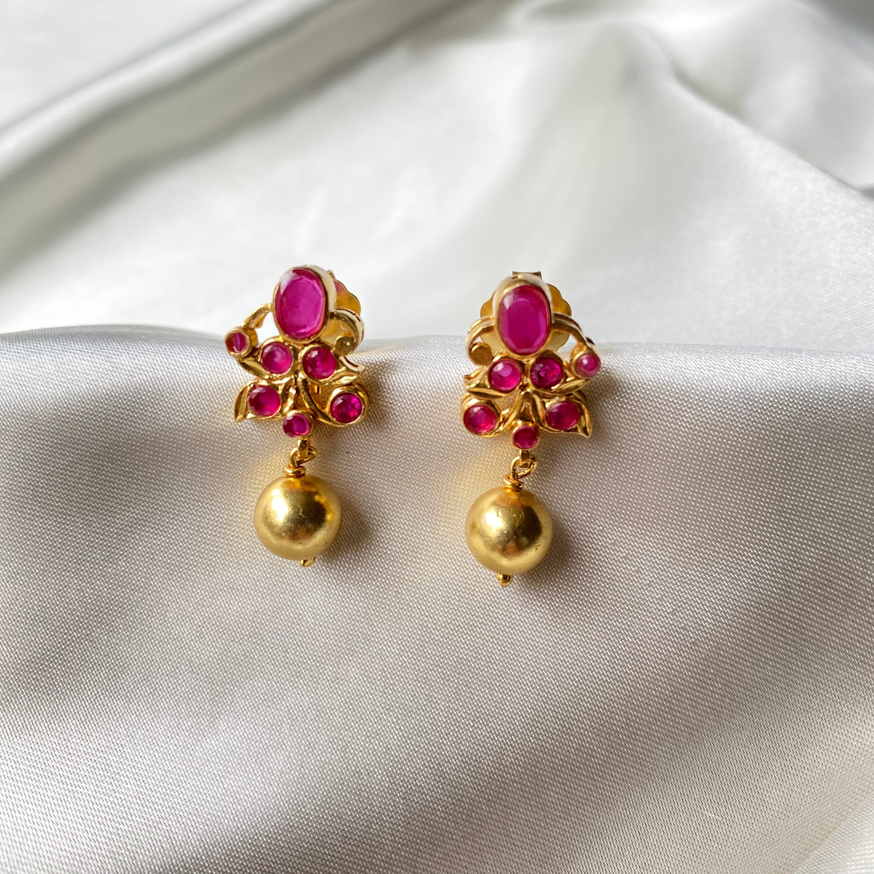 Petite Rose Earrings
