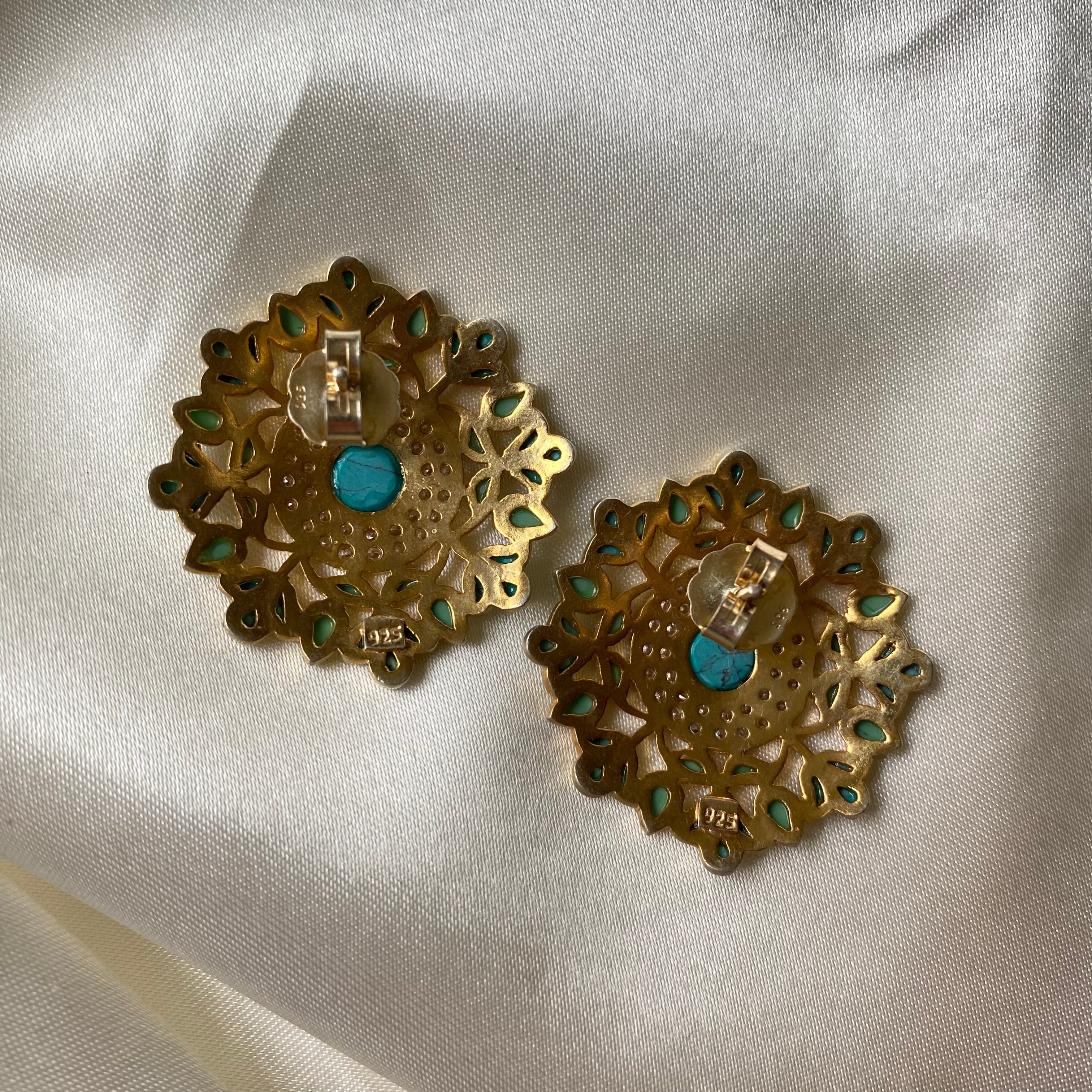 Sara Studs - Turquoise