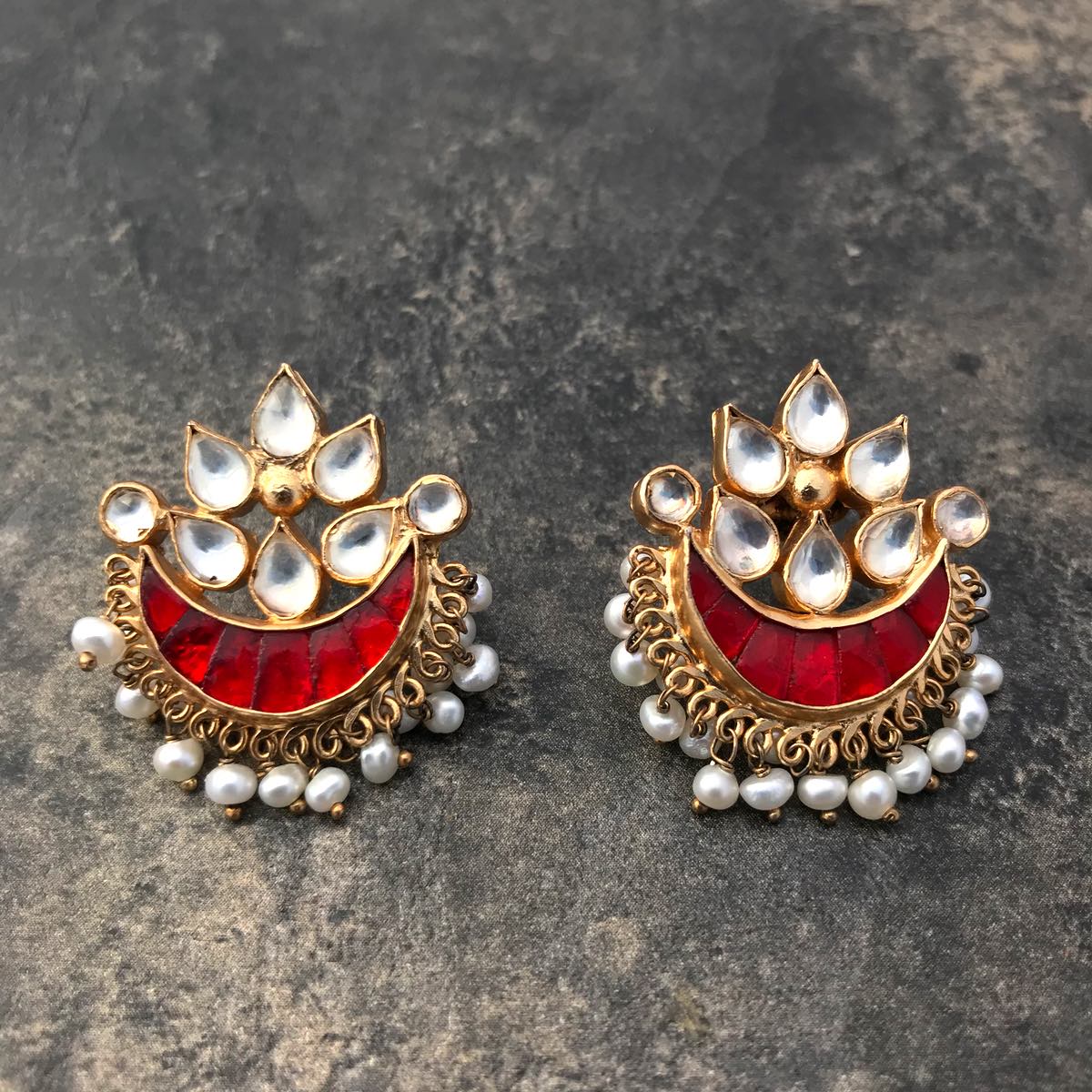 Kundan Studs