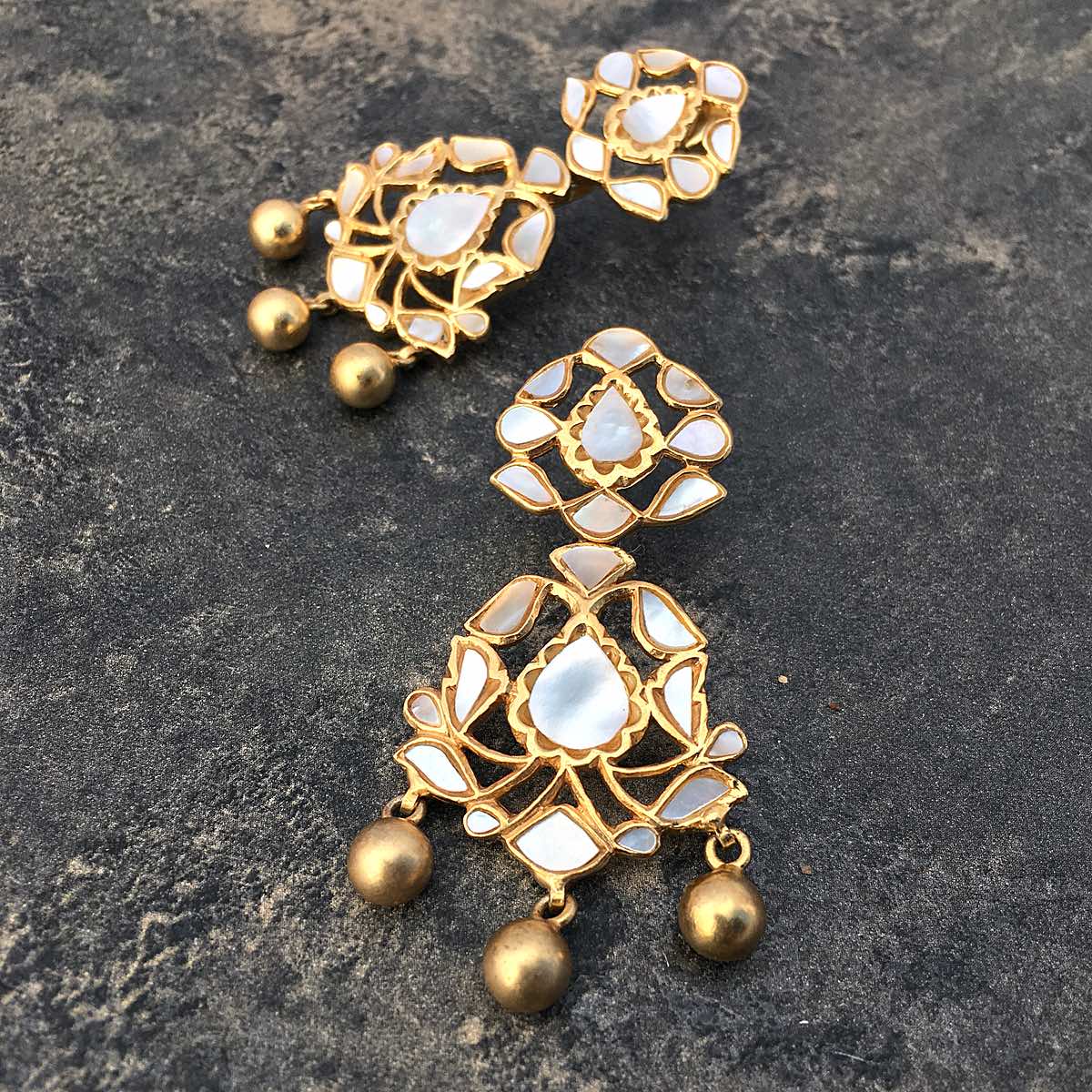 MOP Hanging Earrings