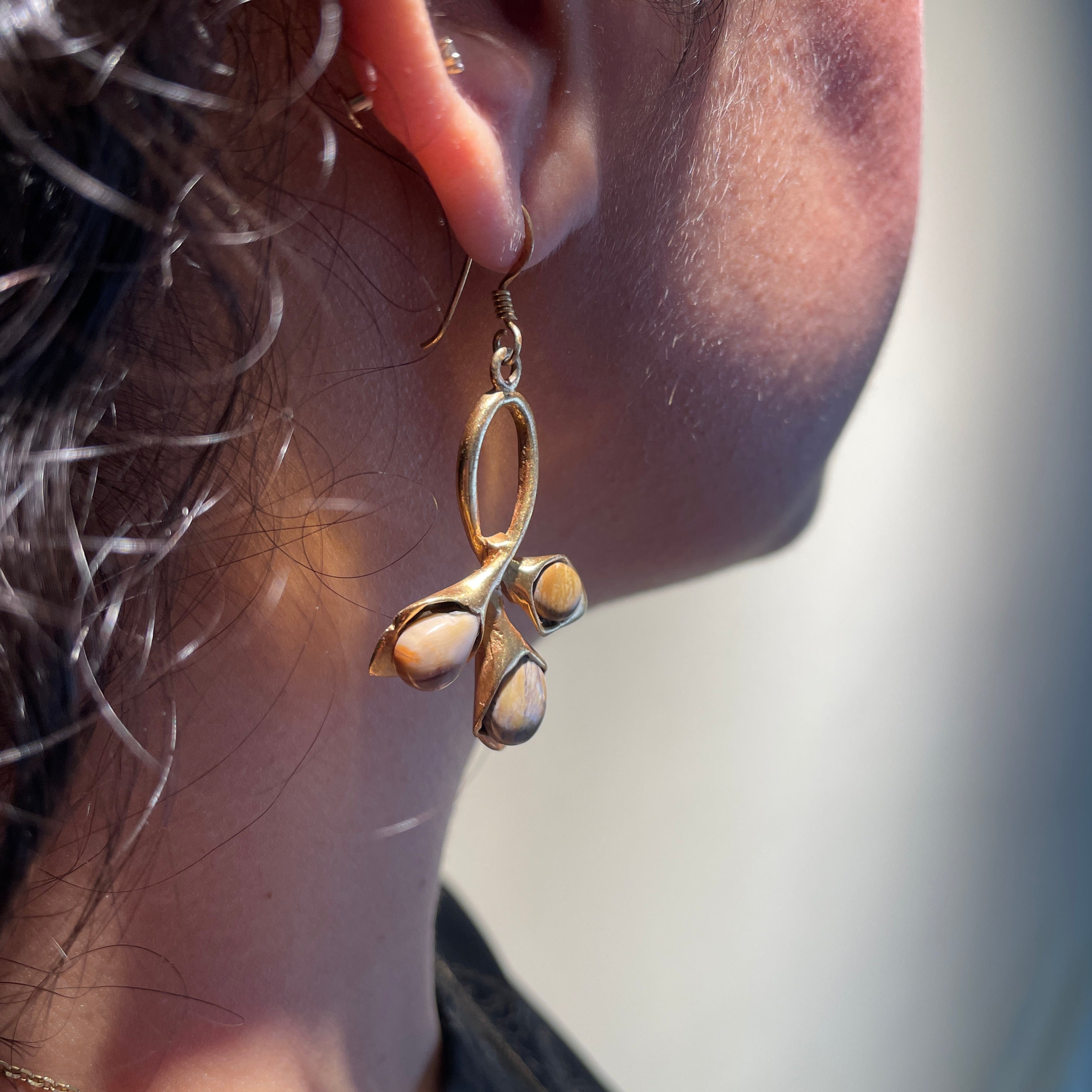 Twisted Petal Earrings