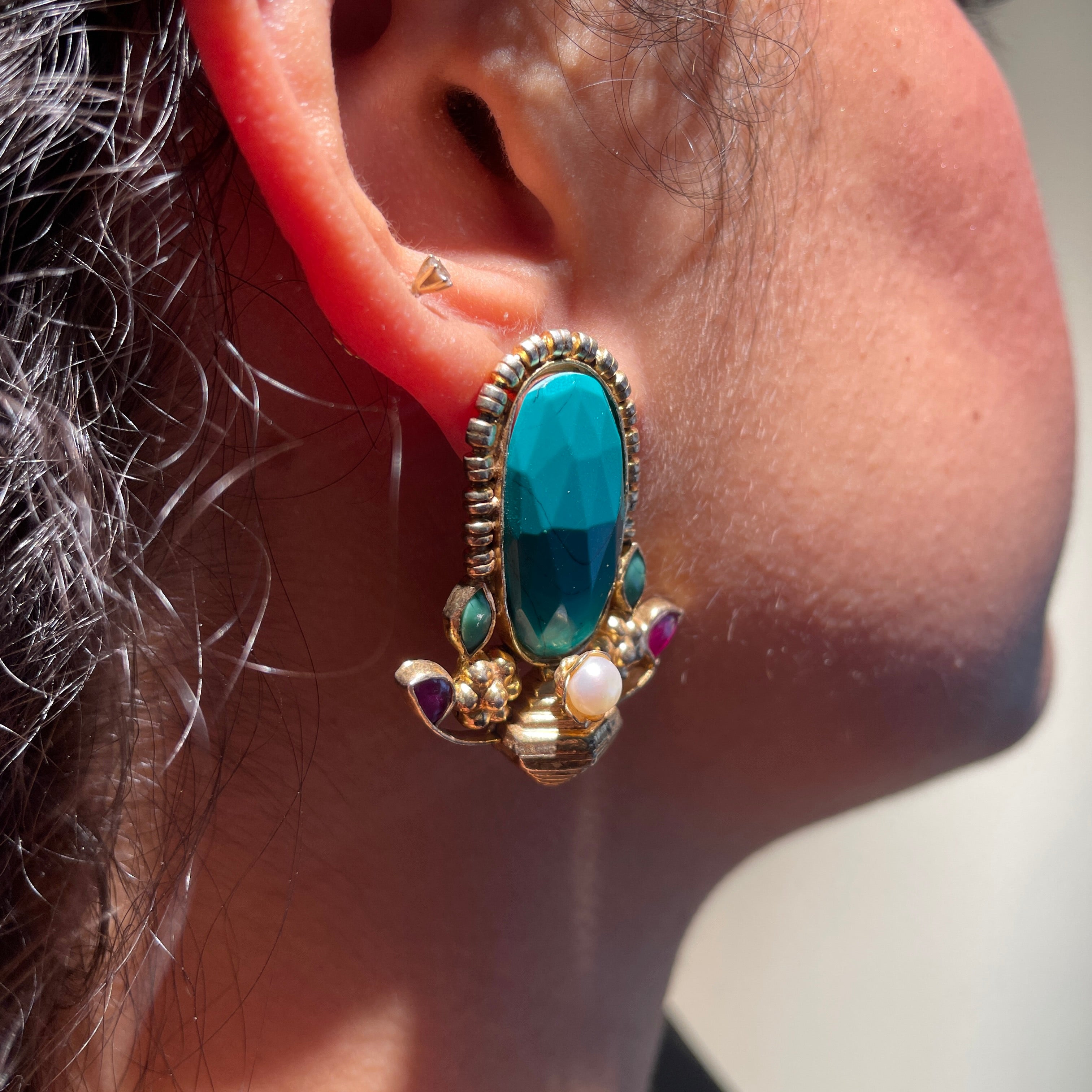 Turquoise Oasis Studs