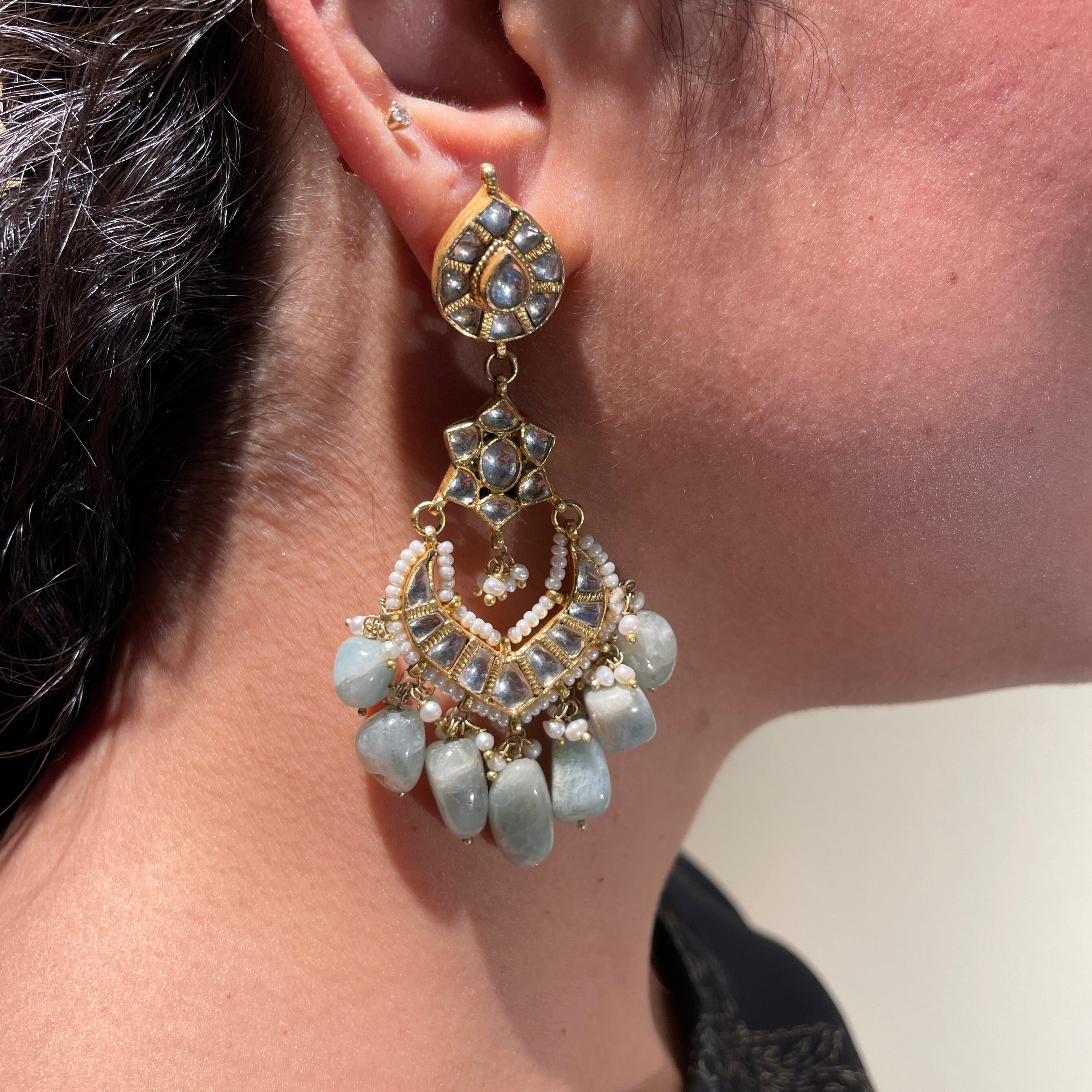 Celeste Teardrop Bloom Earrings