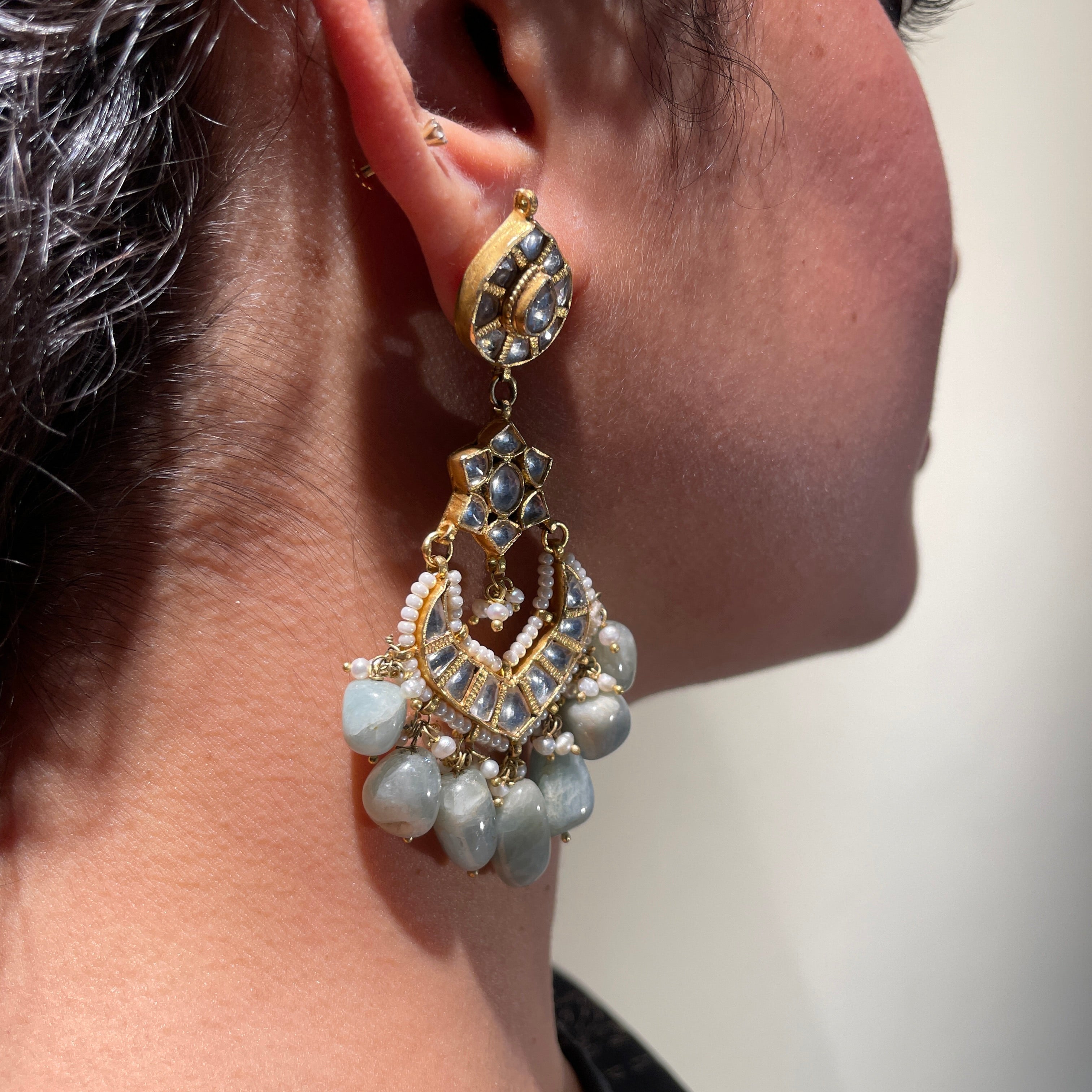 Celeste Teardrop Bloom Earrings