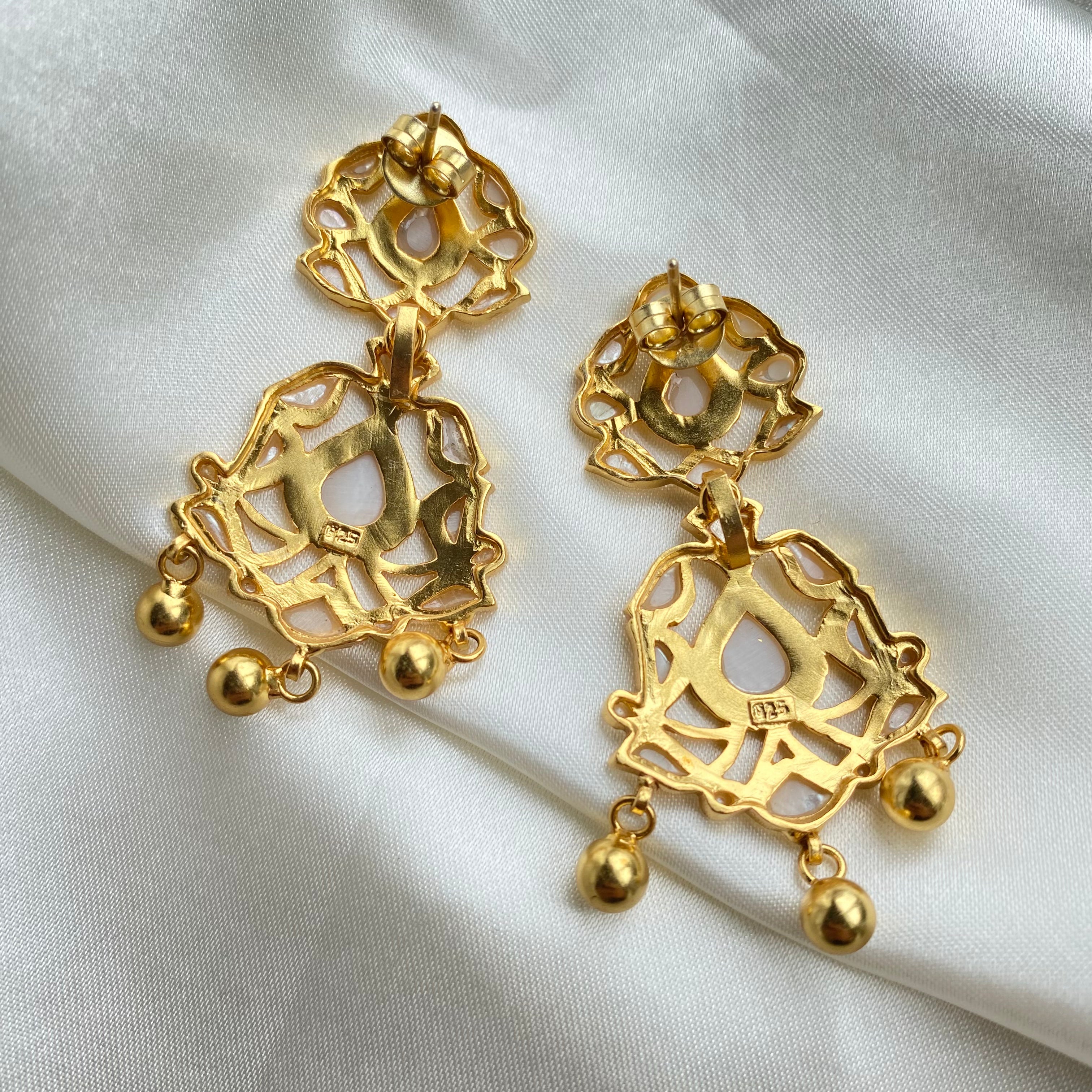 MOP Hanging Earrings