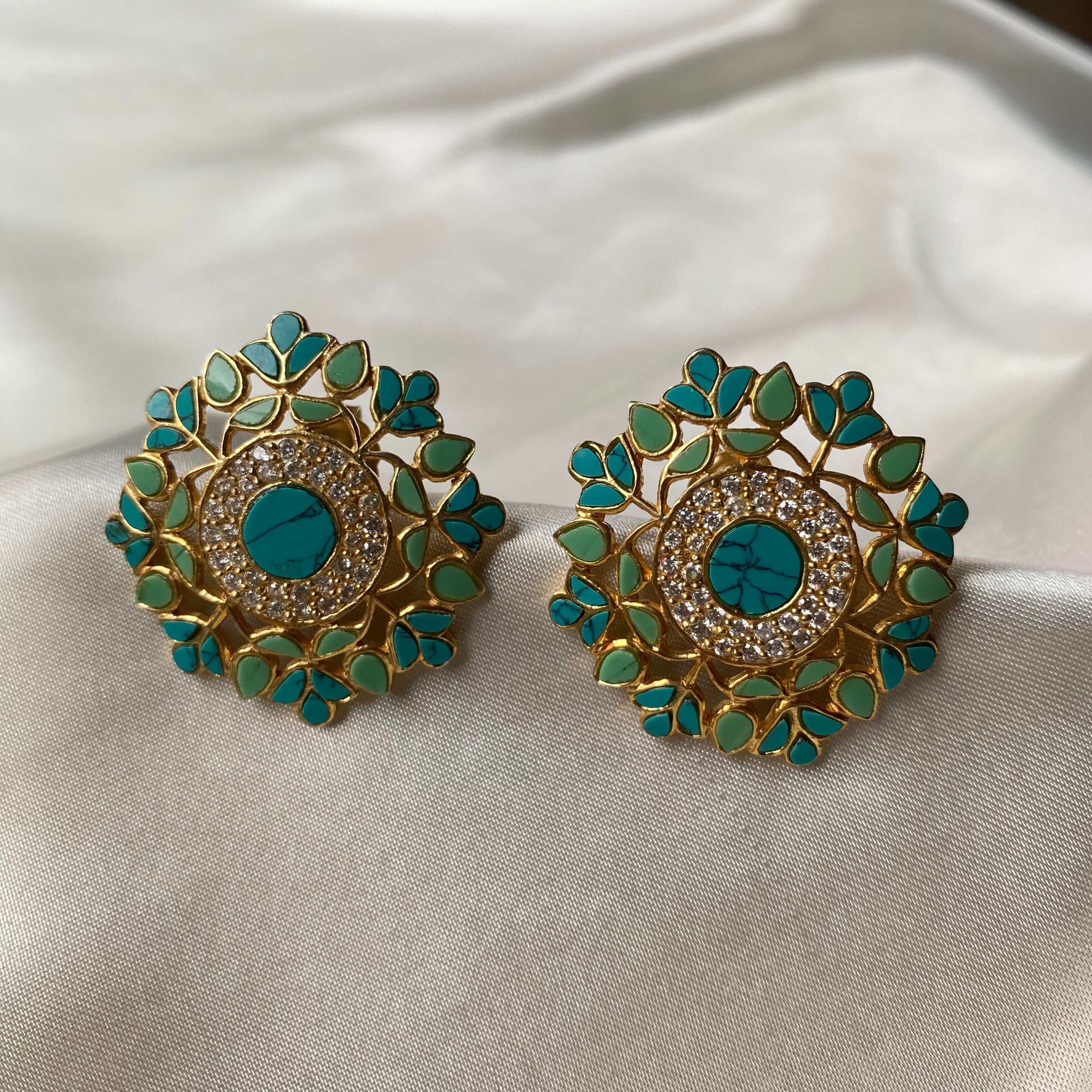 Sara Studs - Turquoise