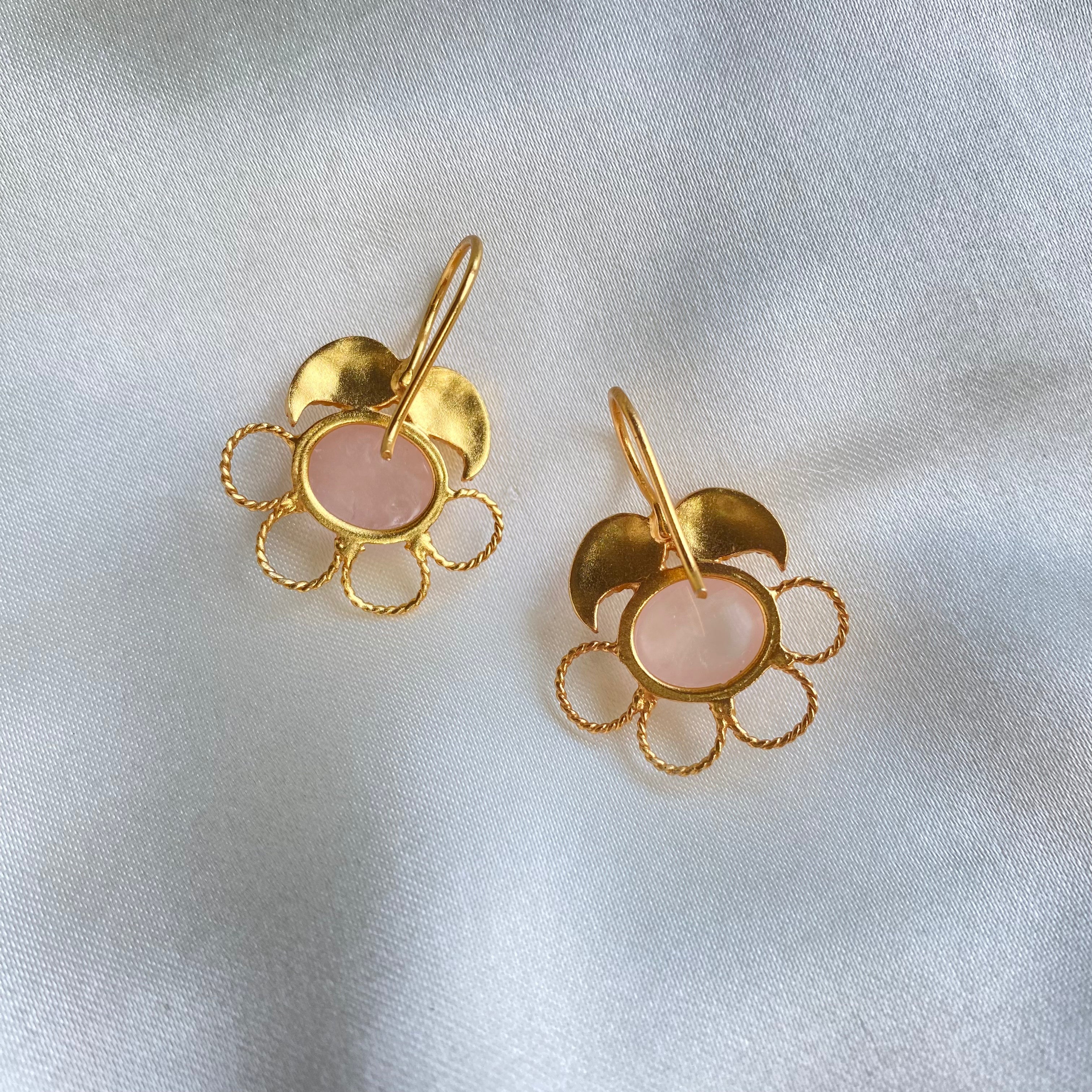 Fleur drops - Light Pink