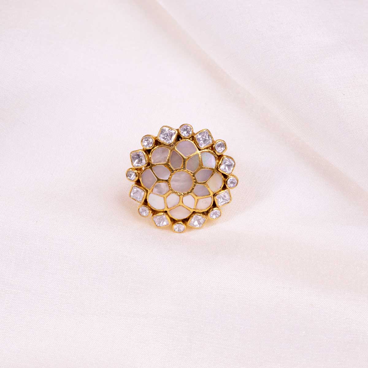 Mother of Pearl Sitara Ring